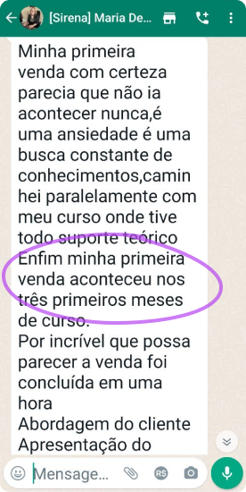 Relato de aluno IBREP que vendeu no primeiro mês
